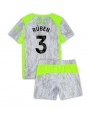 Billige Manchester City Ruben Dias #3 Tredjedraktsett Barn 2025-26 Kortermet (+ Korte bukser)